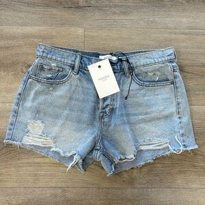 Hidden Denim Shorts